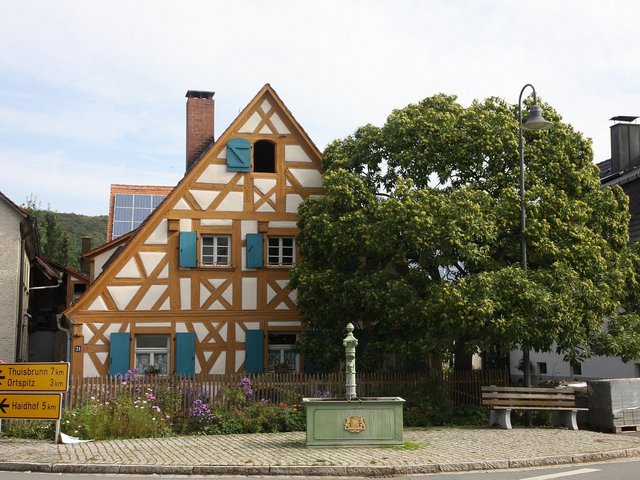 Typische Ortschaft in der Fränkischen Schweiz